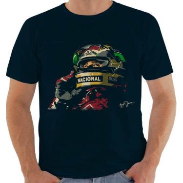 Imagem de Camiseta Camisa Lc 569 Ayrton Senna Do Brasil Formula 1 - Primus