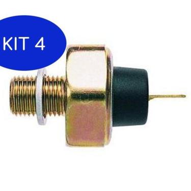 Imagem de Kit 4 Interruptor De Pressão De Óleo Jac J2 1.4 16V 11 A 13