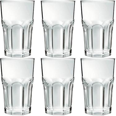 Imagem de Jogo com 06 Copos Bristol Vidro 340ml Long Drink Nadir