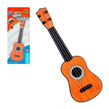 Imagem de Genérico Mini Violão Cavaquinho Infantil, Brinquedo Violão Musical