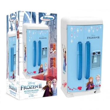 Imagem de Geladeira Frozen 2 Infantil Refrigerador Xalingo  Xalingo Brinquedos