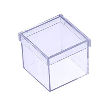Imagem de 100 Caixinhas De Acrílico 5x5 - Transparente
