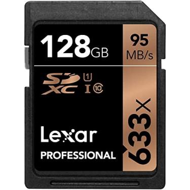 Imagem de Lexar Professional 128GB 633x V10 SD 95 MB/s 45 MB/s