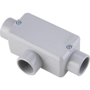 Imagem de Condulete Fixo 1/2´´ Tipo ´´T´´ Com Tampa