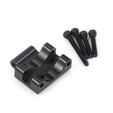 Imagem de Que-T Montagem de ligação superior de treliça de eixo traseiro para 1: 24 peças de atualização de carro Axial SCX24 90081 RC