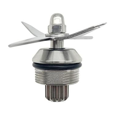 Imagem de Conjunto de lâmina molhada 104675 STM102R 1152 para Vitamix Blender 500 4500 5000 5200 5500 6300 E310, Substituição de lâmina base para Vita-Mix VM0102 VM0103 VM0104 VM0197, Serve em 1.811 4,5 g, 1,360 g, 947 g recipientes padrão