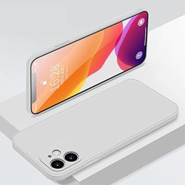 Imagem de Para Xiaomi 11 Lite 5G NE Capa de Silicone Quadrado Líquido Para Xiaomi 11T 11 12T 12 Lite 5G NE Capa,T4,Para Mi 11Lite 5G NE
