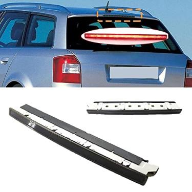Imagem de JESYMBX Luz traseira LED Luz traseira Luz de freio de montagem alta para Audi A4 B6 Avant 2001-2004 8E9945097 Preto