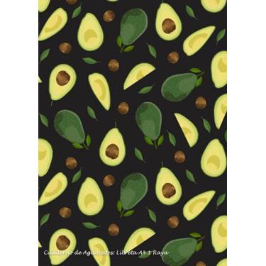 Imagem de Cuaderno de Aguacates: Libreta A4 1 Raya: 100 páginas - libreta A4 rayas tapa blanda con portada de aguacates - libreta a4 rayas con margen - cuaderno ... bonitas a4 rayas - libreta de aguacates