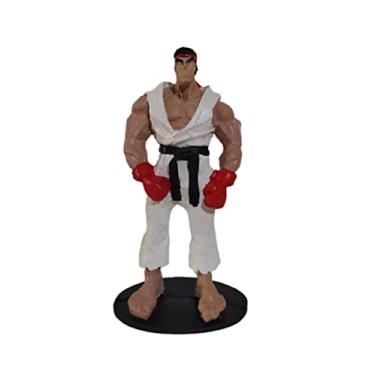 Imagem de Boneco Street Fighter Ryu Allipe Estátua Resina 18CM