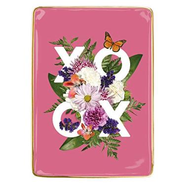 Imagem de Say It with Flowers Xoxo Porcelain Tray: A5 Journal