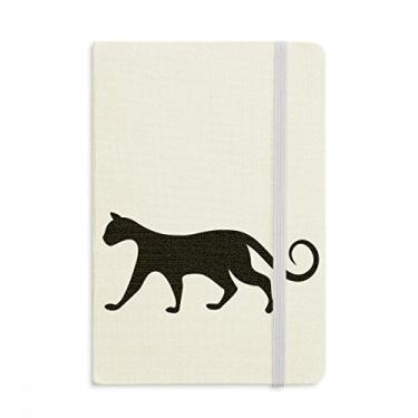 Imagem de Caderno de arte de animal encantador de gato preto oficial capa rígida clássico diário