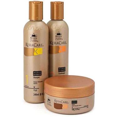 Imagem de Avlon KeraCare Intensive Restorative Kit Restauração Intensiva Shampoo (240ml), Condicionador (240ml) e Máscara (180ml)