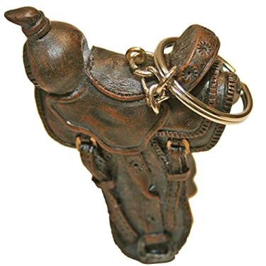 Imagem de Chaveiro de sela de cavalo ocidental, 6,35 cm