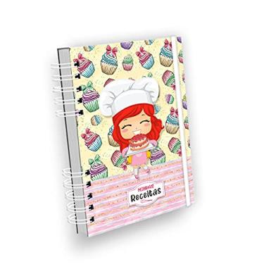 Imagem de Caderno de Receitas Coleção Minhas Receitas - Cabelinho Vermelho