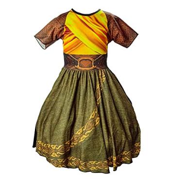 Imagem de Fantasia Raya e o Último Dragão Infantil Vestido 2 a 12 Anos (G 9-12)