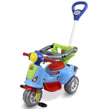 Velotrol Triciclo Motoca Motinha Tico Tico Infantil - Omotcha