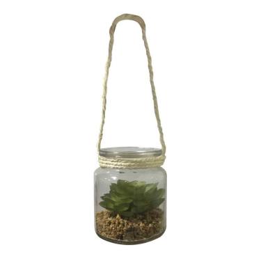 Imagem de Vaso Suculenta de Pendurar com Vaso 11cm