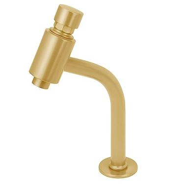 Imagem de Torneira Automátic Lavatório Banheiro Gold Dourada Mesa