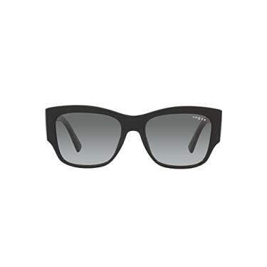 Imagem de Óculos de Sol Vogue Eyewear 0VO5462S W44/11 Tam 54 / Preto - Lentes Gradient Grey