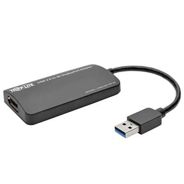 Imagem de Tripp Lite Adaptador de placa de vídeo externa USB 3.0 SuperSpeed para DisplayPort Dual-Monitor, 512 MB SDRAM, 4K x 2K (U344-001-DP-4K)