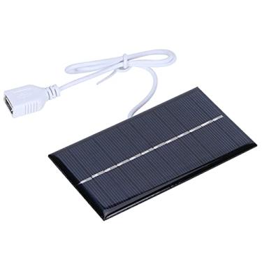 Imagem de Painel solar, módulo de carregamento solar fácil de instalar materiais de polissilício 1W 6V para projetos DIY lâmpadas para bombas de água