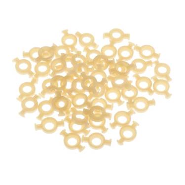 Imagem de AMLESO 50 peças de guias de válvula trompete para peças acessórios de instrumentos musicais