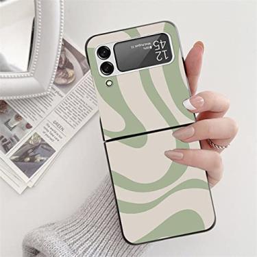 Imagem de Para Samsung Galaxy Z Flip3 Flip4 5 Capa preta rígida para Samsung ZFlip5 Galaxy ZFlip3 para sansung z flip 3 4 5 zflip 3 Capa Fundas, Khey, lvxingxt, ForGalaxyZFlip5 (5G)