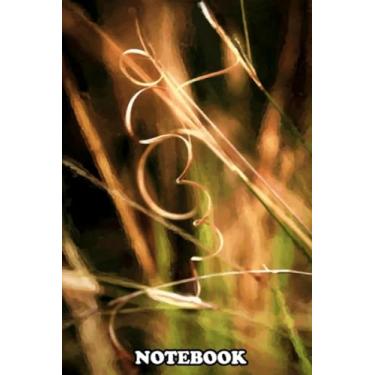 Imagem de Notebook: Digital Art Rendering In Pastel Grass And Leaves Up Cl , Journal for Writing, College Ruled Size 6" x 9", 110 Pages
