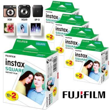 Imagem de Fujifilm Instax filme quadrado  papel fotográfico de borda branca  filmes instantâneos Fuji SQ10 SQ6
