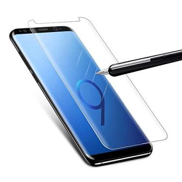 Imagem de 3 peças de vidro temperado de cobertura total 3D, para Samsung Galaxy note 8 note 9 S6 Edge S7 Edge S8 S9 PLUS S8 PLUS protetor de tela para Samsung Galaxy S9