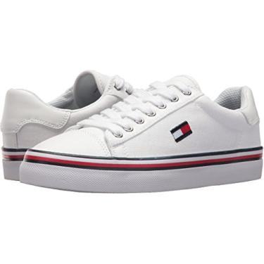 Imagem de Tommy Hilfiger Tênis feminino Fressian, Multitecido branco, 39