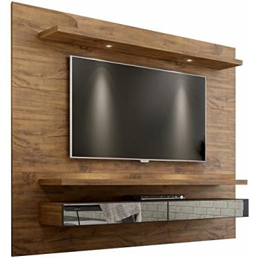 Imagem de Painel Home Suspenso Grande 220cm c/Led e Espelho TB108E - Dalla Costa - Nobre