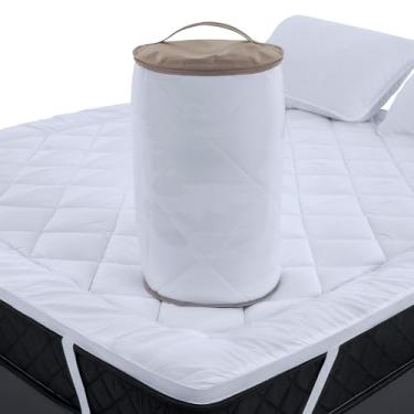 Imagem de Pillow Top Queen Extra Macio Toque de Pluma em Fibra Siliconada 600g/m2 158x198cm BF Colchões