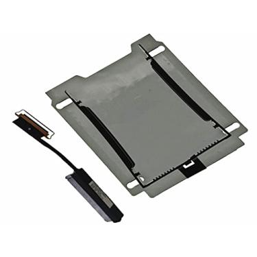 Imagem de CSEZWASM Conector de cabo de disco rígido SSD SATA com suporte de HDD DC02C009L00 para Lenovo Thinkpad T470 T480 T470P A475 A485 00UR495