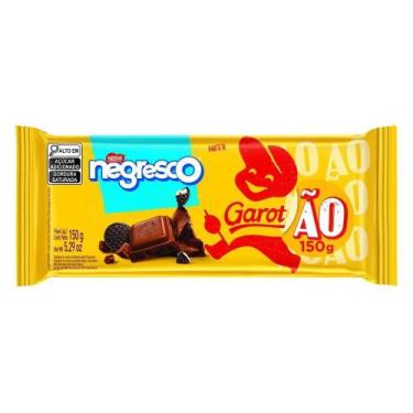 Imagem de Chocolate Garoto Tablete Ao Leite Negresco 22X150g - Nestlé