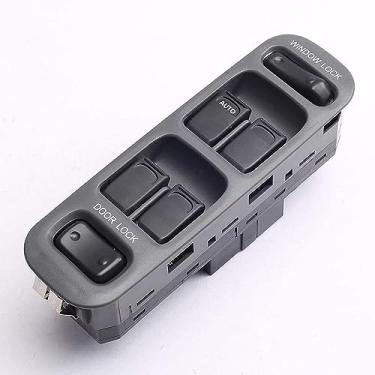 Imagem de IKUESM Power Electric Main Window Lifter Controle Switch Console Botão Regulador Compatível com Suzuki Grand Vitara Compatível com Chevy Tracker Acessórios para carro(Size:Master Switch)