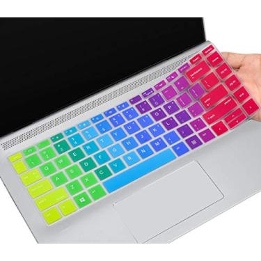 Imagem de Capa de teclado colorida HP ProBook para notebook HP ProBook 440 G5 G6 G7, HP ProBook x360 440 G1 35.6 cm, HP ProBook 430 G5 35.6 cm, HP ProBook 640 G4 G5 35.6 cm, acessórios HP ProBook 14 es,