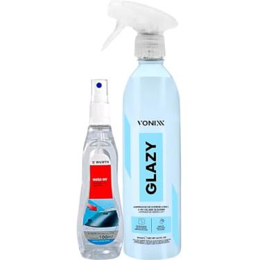 Imagem de Glazy 500ml Limpa Vidros 4 Em 1 Watter Off Repelência Vonixx