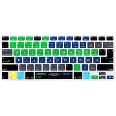 Imagem de HRH Capa de silicone para teclado Serato DJ com atalhos funcionais para MacBook Air 13, MacBook Pro 13/15/17 (com ou sem tela retina, versão 2015 ou mais antiga), para iMac mais antigo, EUA/Europa