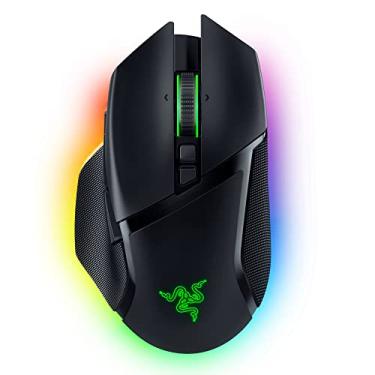 Imagem de Razer Mouse para jogos sem fio Basilisk V3 Pro: Roda inclinável HyperScroll - Sensor óptico DPI 30K - Interruptores ópticos Gen-3 - 13 zonas Chroma RGB - 13 controles programáveis - 3 modos de conexão