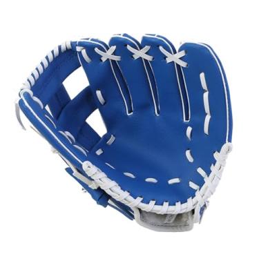 Imagem de Luva de beisebol para crianças, jovens e adultos, luva de softball para treinamento e iniciante, beisebol para mão esquerda