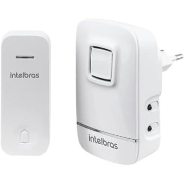 Imagem de Campainha Sem Fio Intelbras Cik 200 Residencial Eletrônica A prova de Agua Alcance 100 Mts
