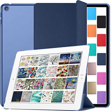 Imagem de DuraSafe Cases Capa para iPad 9ª geração 2021 8ª geração 2020, iPad 7ª geração 2019 [iPad 9 8 7] A2602 A2270 A2197 10,2 polegadas MW742LL/A MYLC2LL/A MYL92LL/A MYLA2LL/AiPad capa com traseira rígida