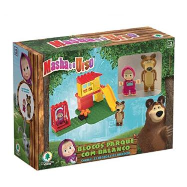 Imagem de Brinquedo Masha e o Urso Parque Balanço, Monte Líbano, Multicor
