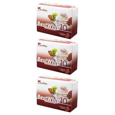 Imagem de Combo 3 Caixas de Gás Para Chantilly N2O Best Whip - BestWhip