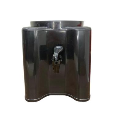 Imagem de Suporte P/ Garrafão Galão Água Pink Bombona 10/20 Litros - Kvell, PRET