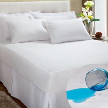 Imagem de Capa Protetor De Colchão Queen Impermeável Malha Kacyumara