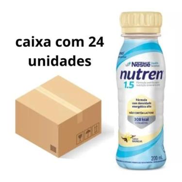 Imagem de Nutren 1.5 200 Ml Nestlé, Kit C/24 Frascos (escolha O Sabor) - Nestlé 