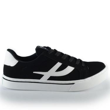 Imagem de Tênis Casual Via Marte Feminino 016-012-03, 36, Preto